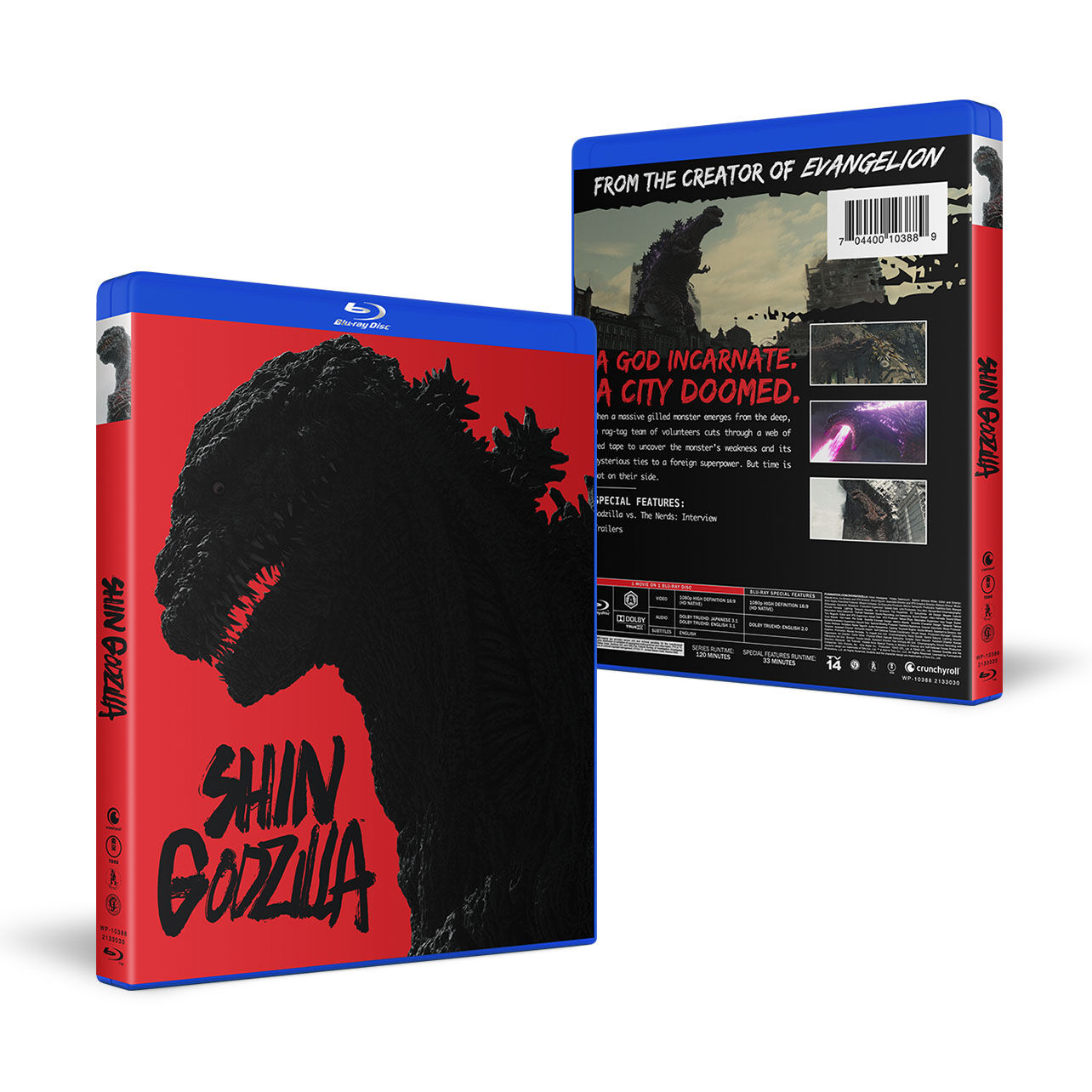 Shin Godzilla - Movie - Blu-ray | Crunchyroll Store